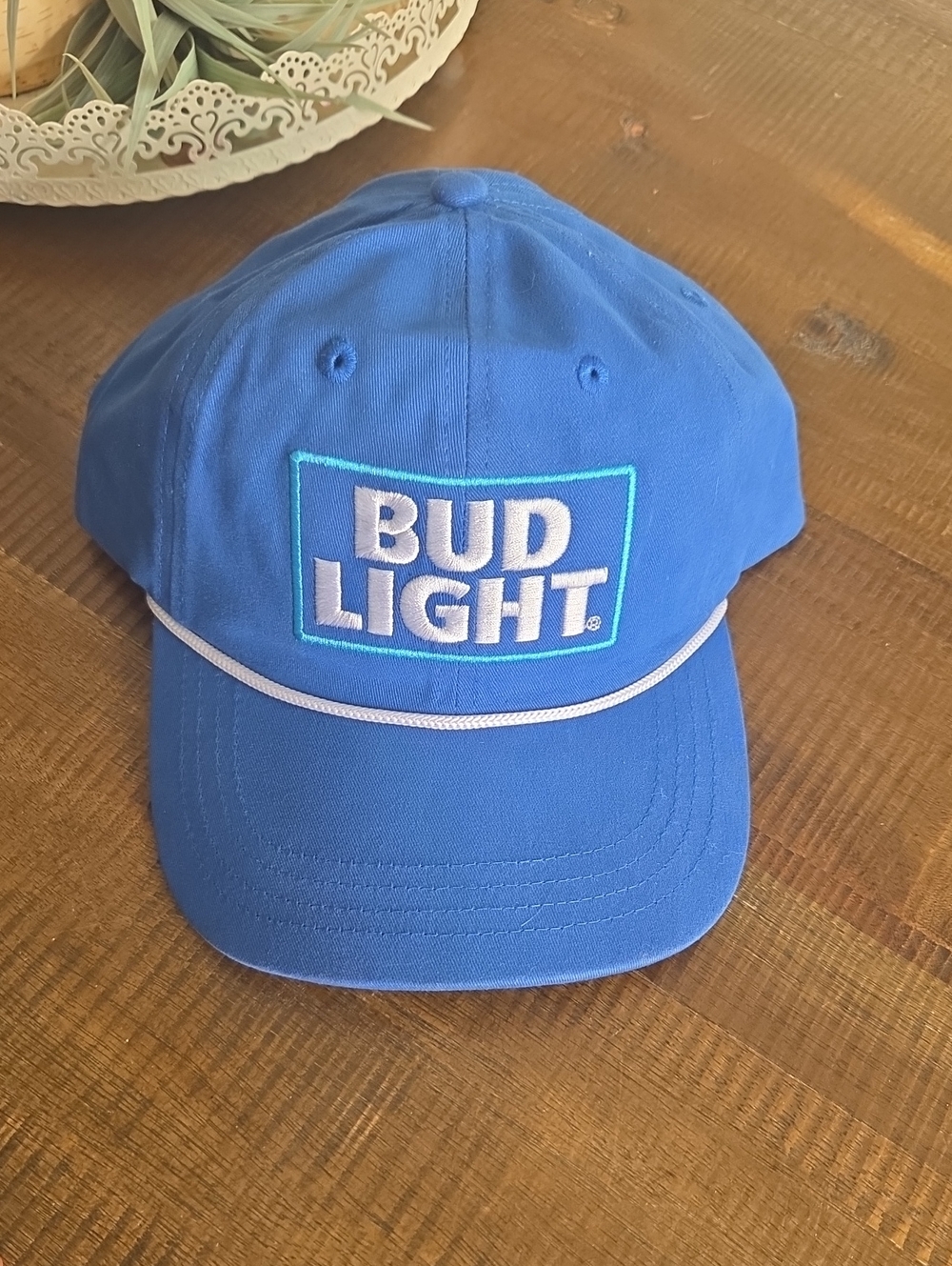 Bud Light Blue Logo Baseball Cap for Women